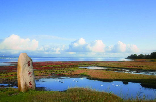 图：黄河岛风景区