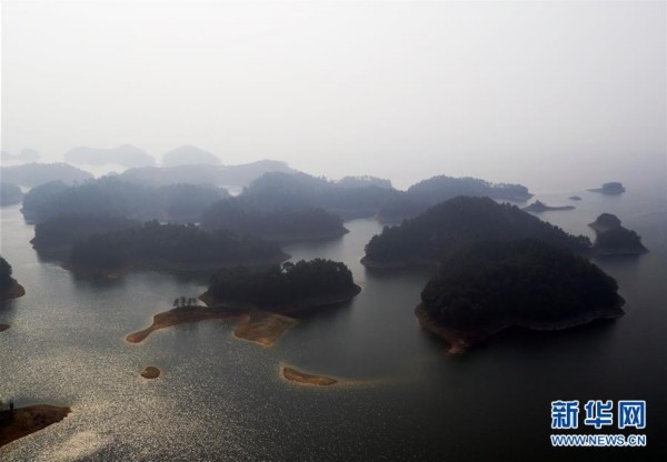 浙江千岛湖航拍掠影欣赏