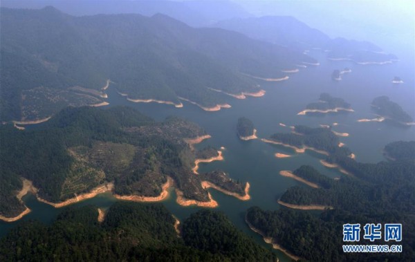 浙江千岛湖航拍掠影欣赏