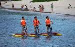 蜈支洲岛娱乐项目--水上自行车