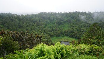 鹿洞火山口