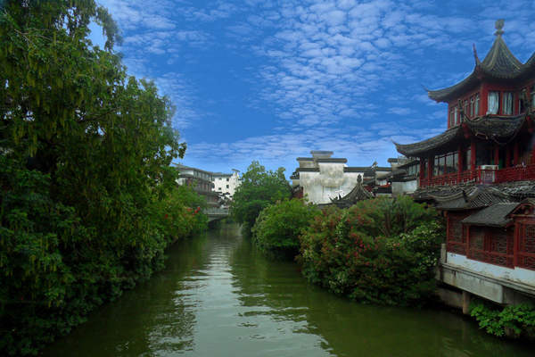 华东-南京-秦淮河