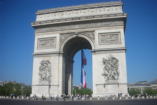 法国-巴黎-凯旋门