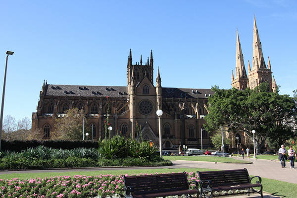 澳大利亚-悉尼-圣玛利亚大教堂