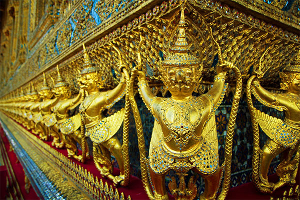 泰国-金佛寺-风景