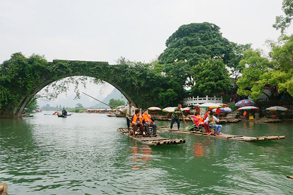 广西-阳朔-遇龙河-漂流