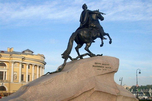 俄罗斯-圣彼得堡-青铜骑士像2