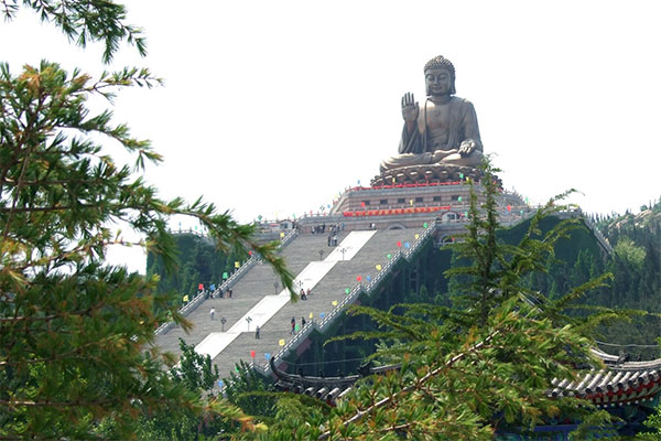 山东-烟台-南山景区-南山大佛2