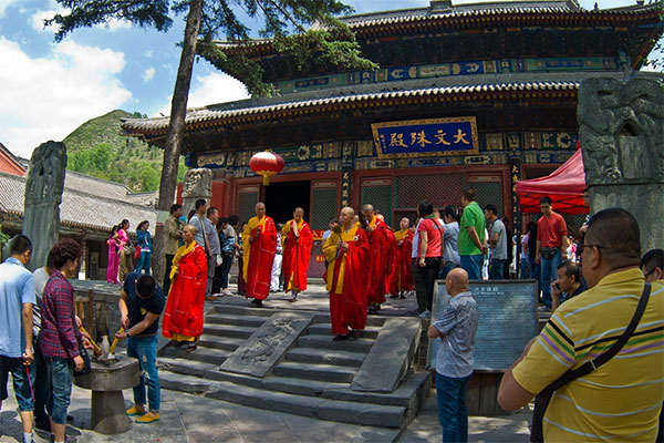 山西-五台山-殊像寺-大文殊殿